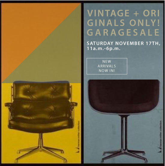 Zaterdag 17 november, vintage+originals only! Only @ Garagesale BGV92